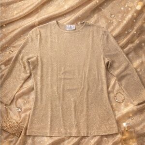 Linda Leal Gold Long Sleeve